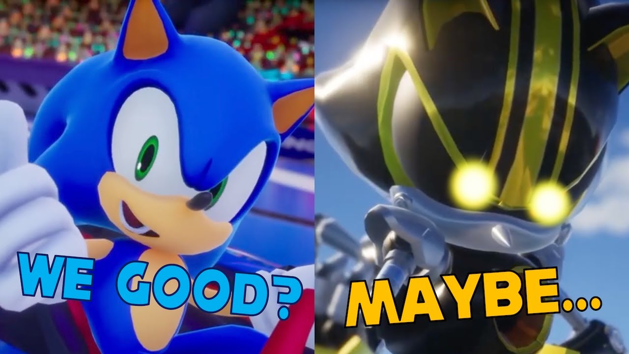 Если бы у Форджа были взаимодействия с соперниками в Sonic Racing Crossworlds (ВСЕ персонажи)