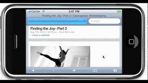 WPtouch Iphone Theme Review