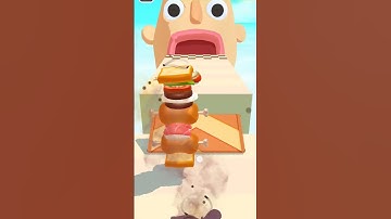 Sandwich Runner Gameplay Android,ios Level #166 #games  #shortsfeed  #sandwichrunner  short  #shorts