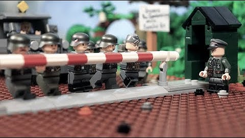 Lego WW2, battle of Poland.  Trailer of upcoming action brickfilm