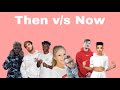 Popular YouTubers then vs now