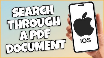How To Search Through A PDF Document On An iphone (NEWEST UPDATE)