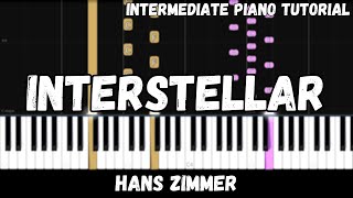 Hans Zimmer - Interstellar Main Theme (Intermediate Piano Tutorial) Resimi