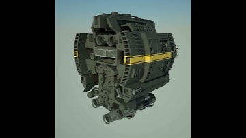 Base Spaceship 3D model from CGTrader.com