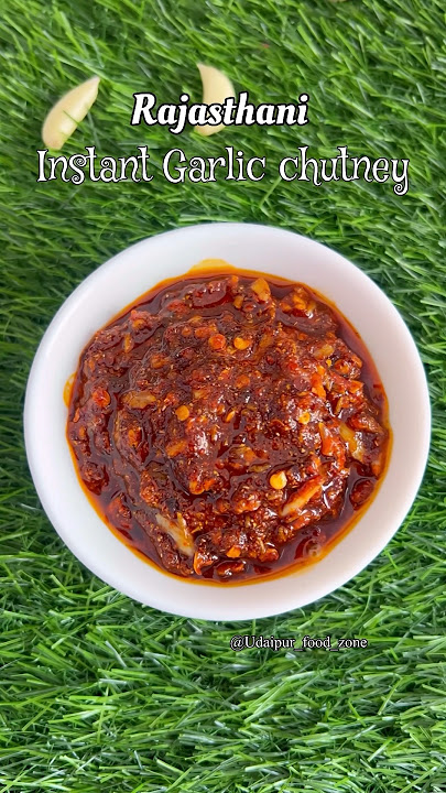 Rajasthani Garlic Chutney 😋🤤