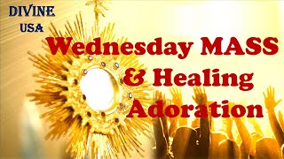 LIVE: May 22, 2024 | WEDNESDAY MASS &  HEALING ADORATION | DIVINE USA | FR. THOMAS SUNIL VC