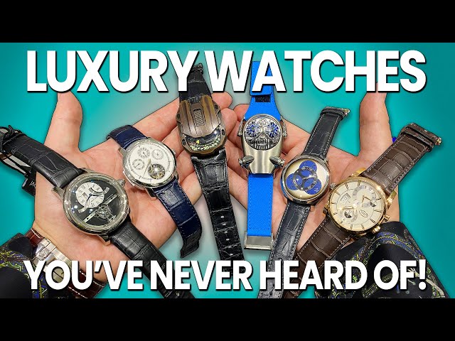 THE LUXURY WATCHES YOU'VE NEVER HEARD OF (AND THE TRUTH ABOUT YOSSI DINA!) class=