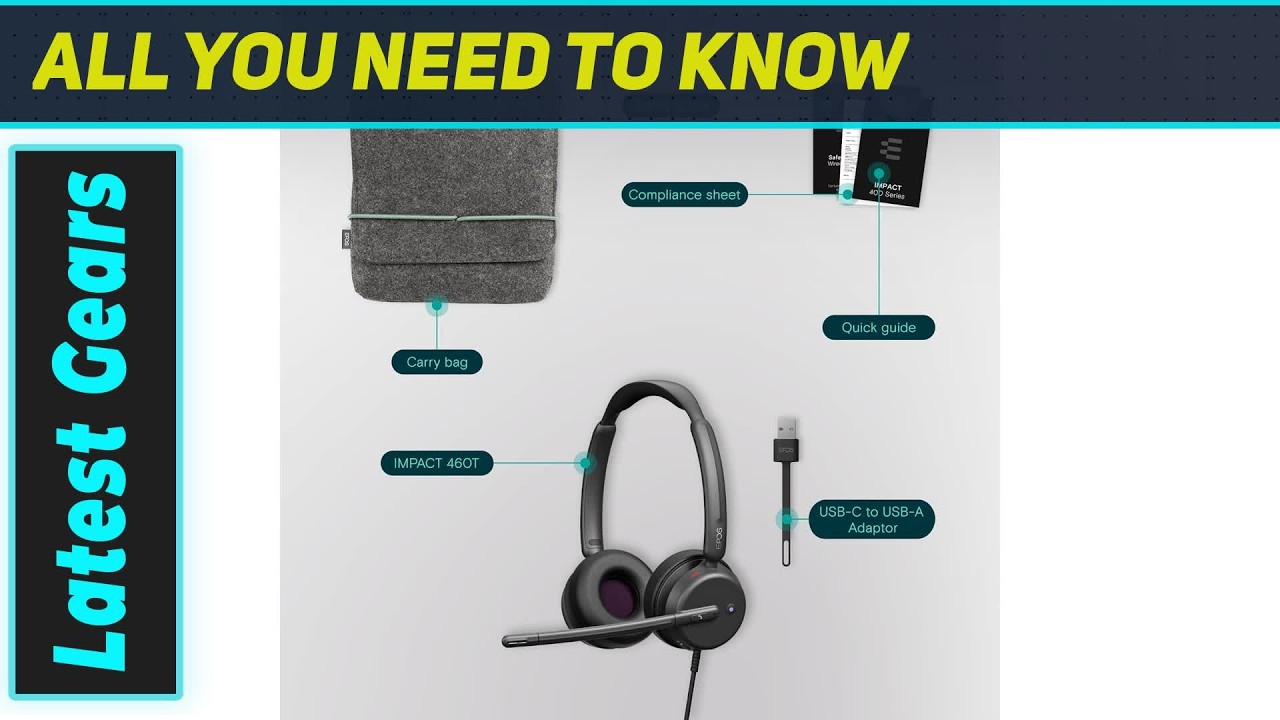EPOS Impact 460T: Your Ultimate Business Headset? - YouTube
