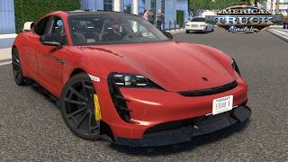 ATS - 2025 Porsche Taycan Turbo S Mansory in the American Truck Simulator MODS | ATS CAR MODS