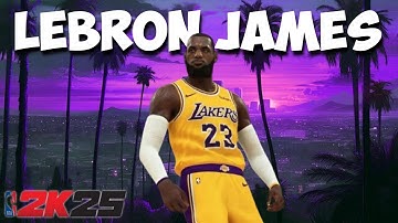 The BEST Lebron James Build in NBA 2K25