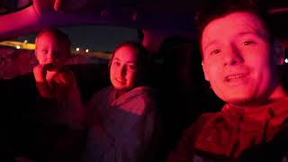 Christmas Light Show! *Ashers First Time*