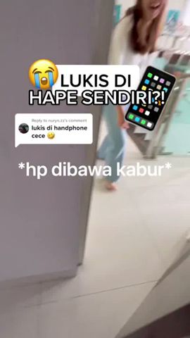 LUKIS DI HP SENDIRI 