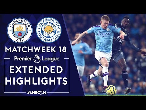 Manchester City v. Leicester City | PREMIER LEAGUE HIGHLIGHTS | 12/21/19 | NBC Sports