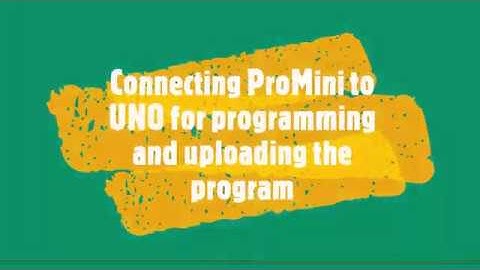 Program 5V ProMini using an Arduino UNO