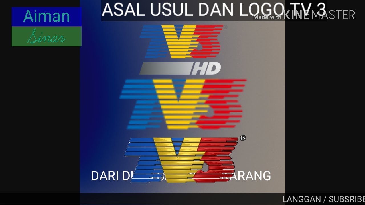 Logo tv3. #tv3logo logotvjamandahulu - YouTube