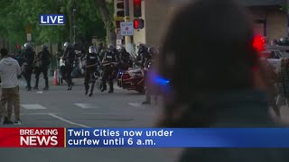 Raw Video: Law Enforcement Moves In To Separate