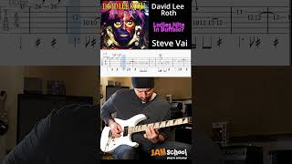 David Lee Roth Ladies Nite in Buffalo?  Steve Vai Guitar solo with TAB #Stevevai #shorts