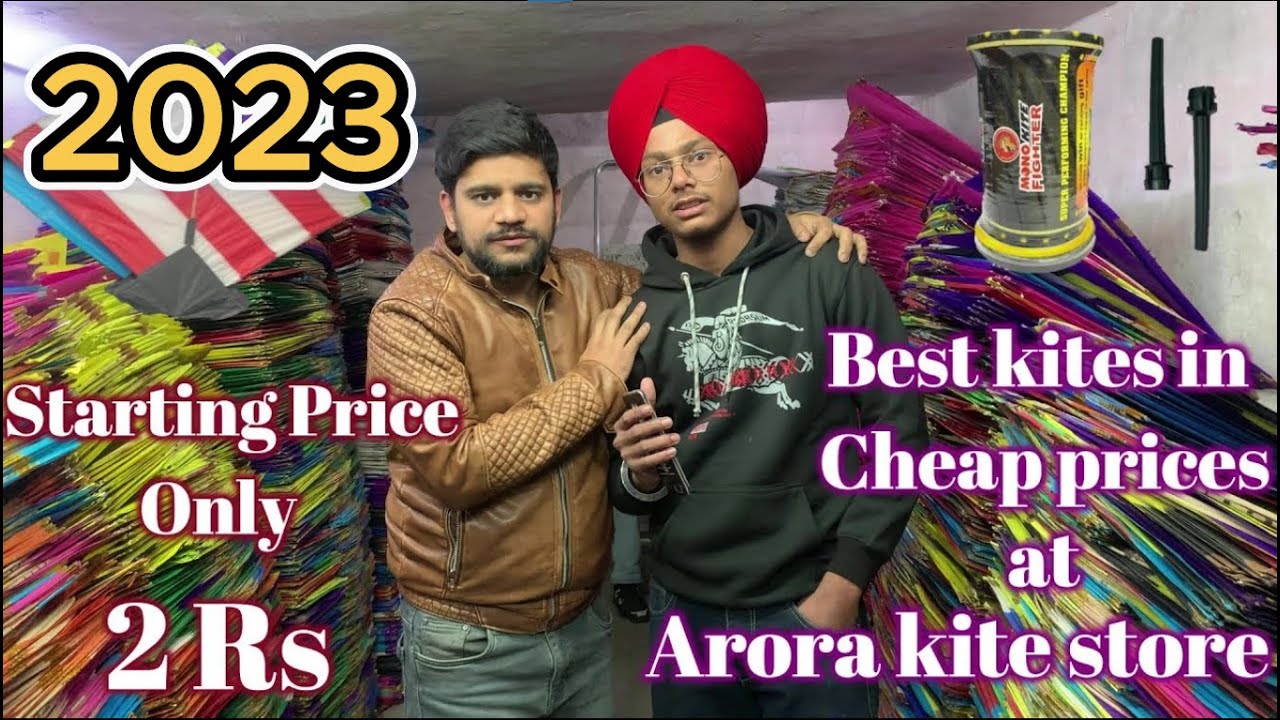 Wholesale Kite Market In Amritsar 😍 Best kites in cheap prices🪁 Arora