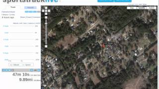 Bicycle Ride from Charleston to Mt Pleasant SC on SportsTrackLive