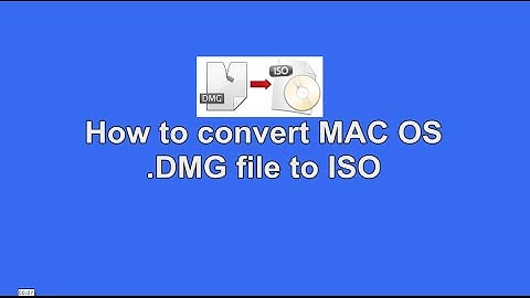 Convert Mac OS X .DMG file to ISO