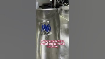 Automatic wire cutting, automatic stripping, automatic terminal crimping! #Wire  #cable