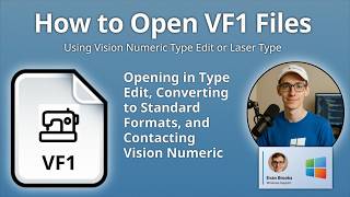 How to Open VF1 Files (Vision Numeric Pattern)