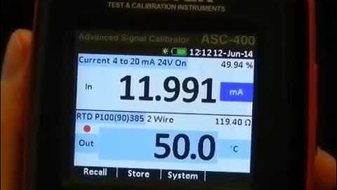 AMETEK How to perform percent error calculation with the ASC 400 multifunction calibrator