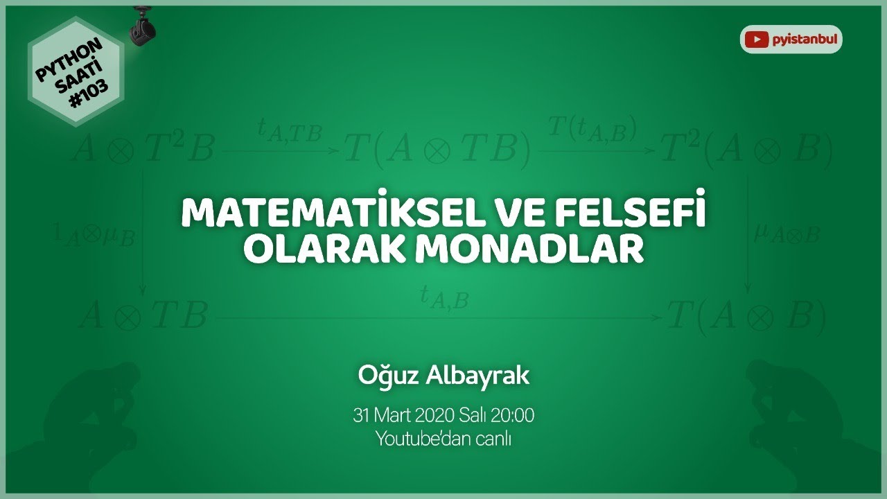 Python Saati #103 - Matematiksel ve Felsefi Olarak Monadlar - YouTube