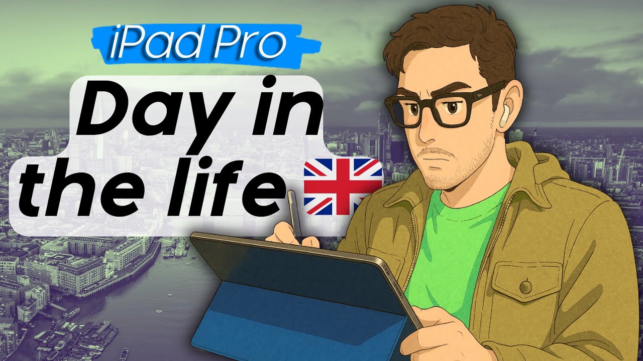 A Day in My Life Working Only on an iPad in London 🇬🇧