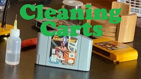 How I clean Nintendo 64 Games