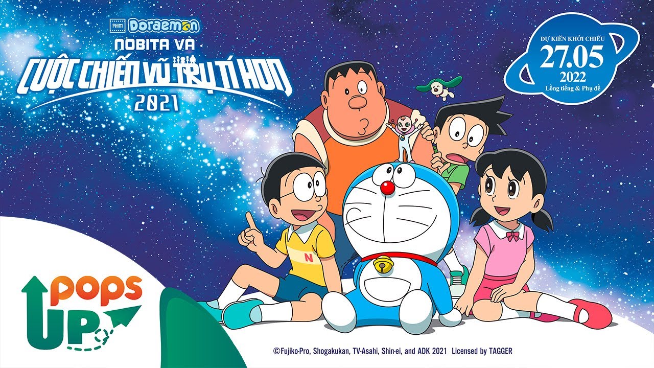 slot vervangen voordeur Trailer phim điện ảnh Doraemon: Nobita và Cuộc Chiến Vũ Trụ Tí Hon 2021