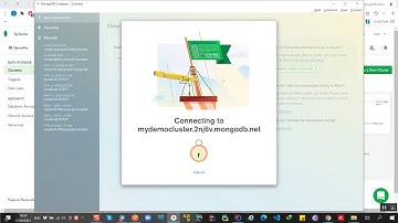 How to use mongodb compass with Spring boot