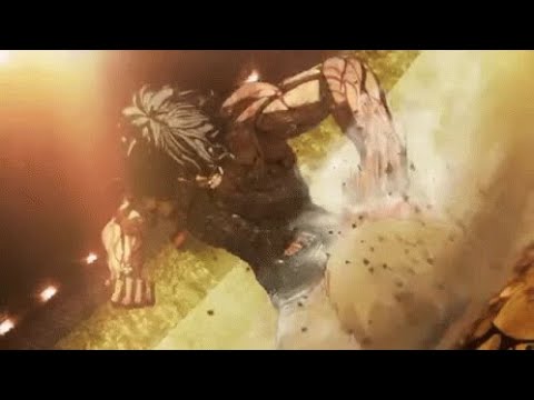 Ohma Tokita vs Raian Kure Anime Kengan Ashura . . #kenganashura #mar