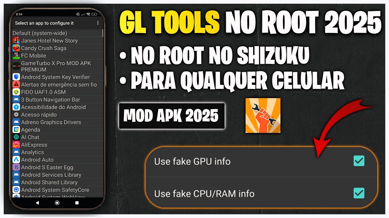🚨 GL TOOLS NO ROOT MOD APK 2025 YouTube