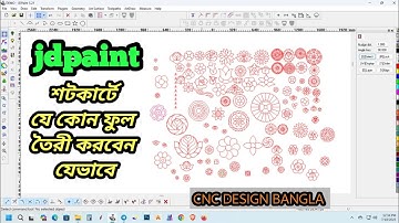How to create any flower in jdpaint