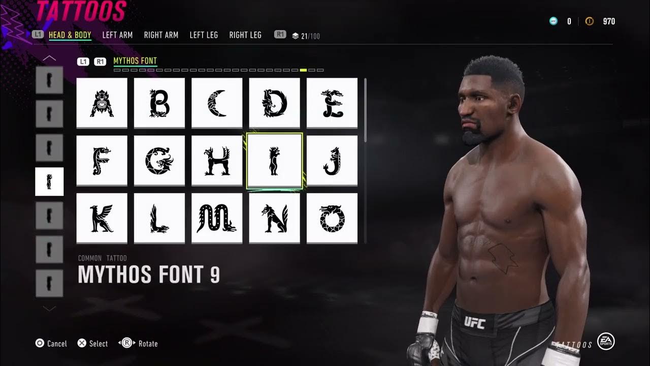 How to make Cedric Doumbe UFC 4 YouTube