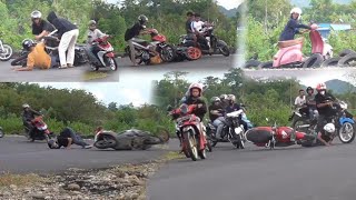 BIBIT PEMBALAP UJI NYALI DI LINTASAN ROAD RACE