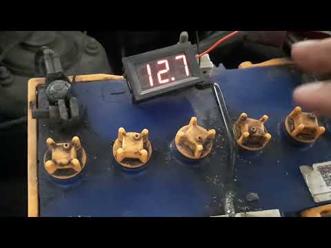 car battery voltage measurement