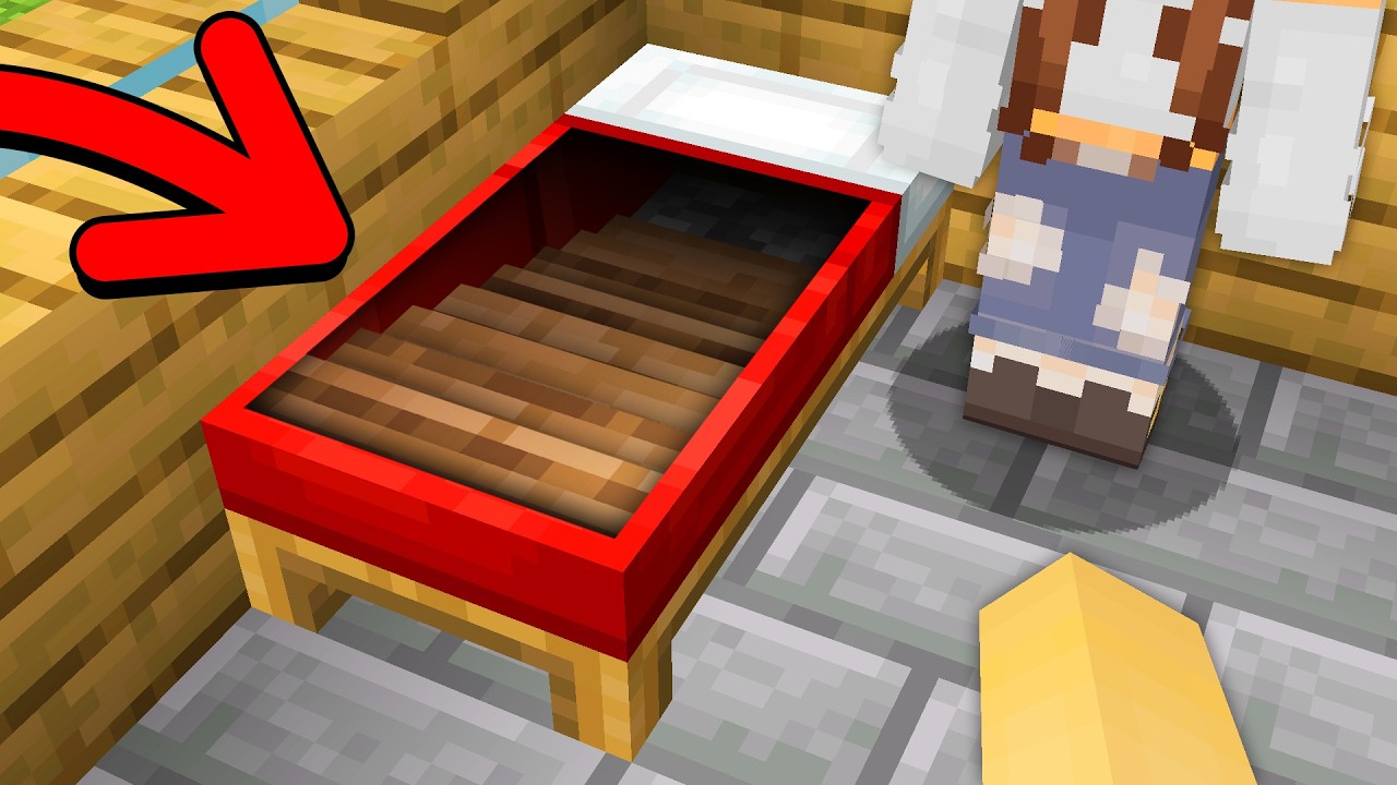 Enganei meus amigos com PASSAGENS SECRETAS no Minecraft!