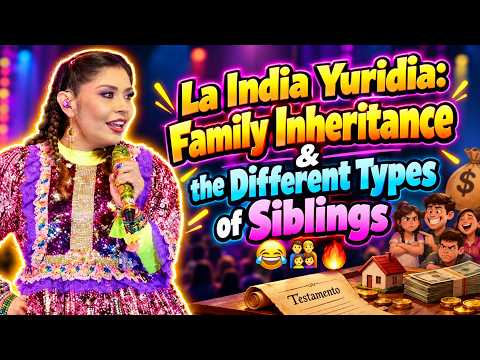 La India Yuridia: Family Inheritance & the Different Types of Siblings 😂👨‍👩‍👧‍👦🔥