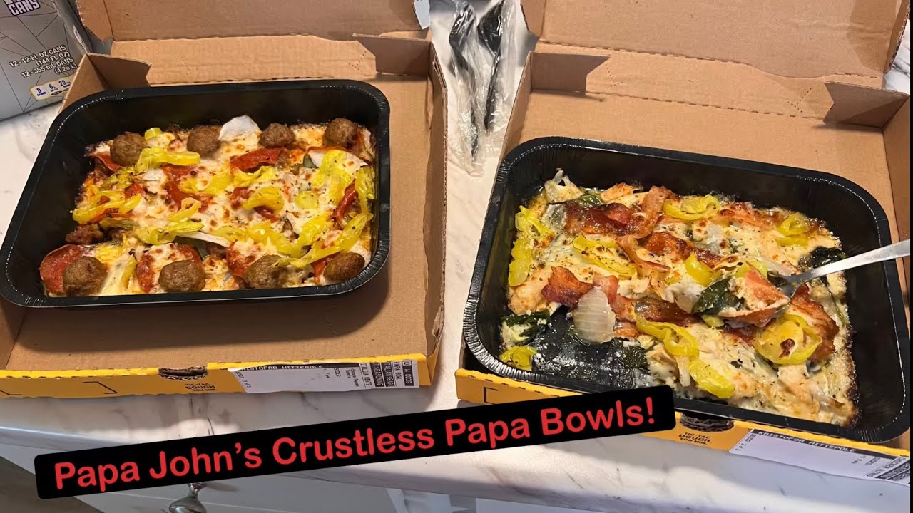 Papa Johns Is Launching Crustless Pizza Papa Bowls