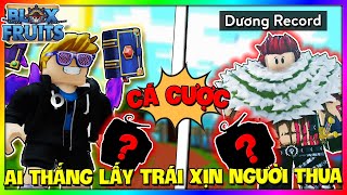 Cá Cược Với DƯƠNG RECORD Ai Thắng Sẽ Nhận Được Trái ÁC QUỶ XỊN NHẤT Của Người Thua - Blox Fruits