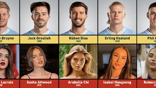 Manchester City Players Wives and Girlfriends 2024 Ft. Rúben Dias, Erling Haaland, Jack Grealish...