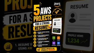5 Cloud DevOps  Projects That Made My Resume Strong #aws #awsdevops #cloudcomputing #shorts #viral
