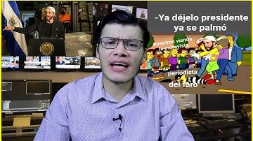 Bukele explota contra Sala y aweba periodista - SOY JOSE YOUTUBER