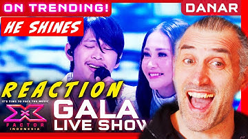 Singer reaction DANAR - KOTA (Dere) - X Factor Indonesia 2021