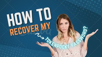 How to recover my tokenPockt password?  #crypto #cryptocurrency