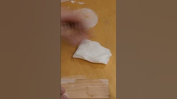 Take a dent out of wood with iron and steam #woodworking #shorts