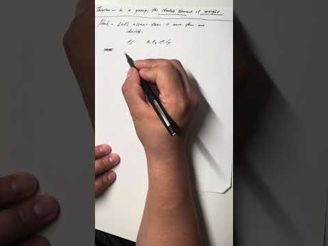 The identity element