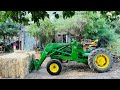 John Deere 3020 power shift 1966 with front loader | video snaps 😁
